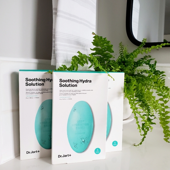 Dr. Jart+ 1 box, 5 masks Soothing Hydra Solution Masks - Picture 5 of 9